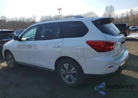 2017 Nissan Pathfinder S z USA, uszkodzony, nr VIN 5N1DR2MN1HC665231